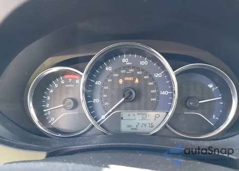 2016 Toyota Corolla Le from USA, damaged, VIN 2T1BURHE3GC595427